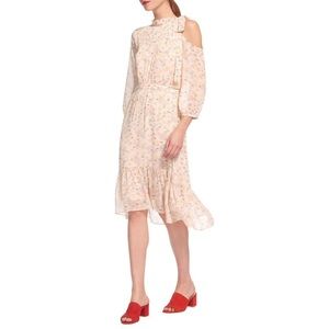 Whistles Lip Print Dress